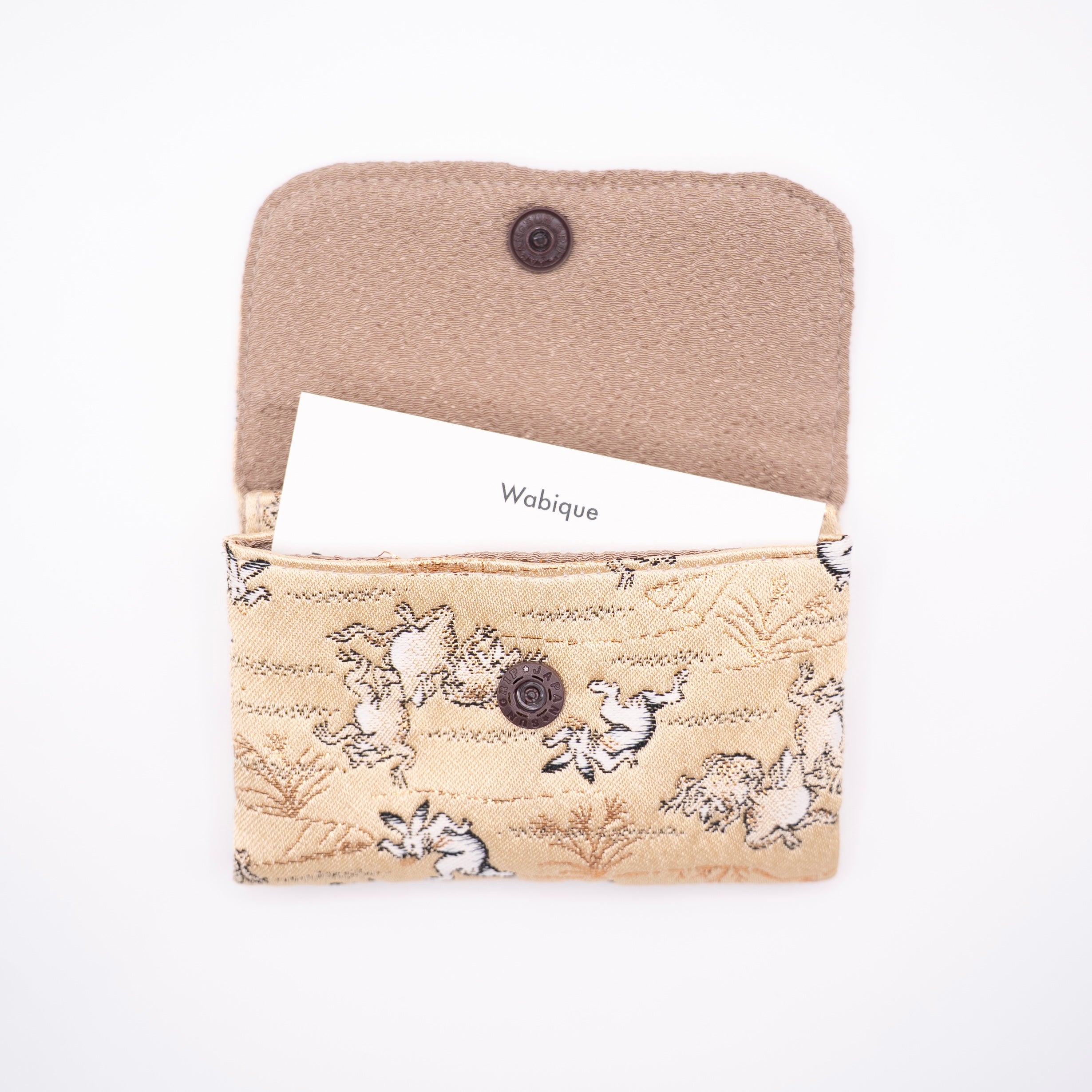 Mini Case by Kinran Brocade(金襴)- Yellow
