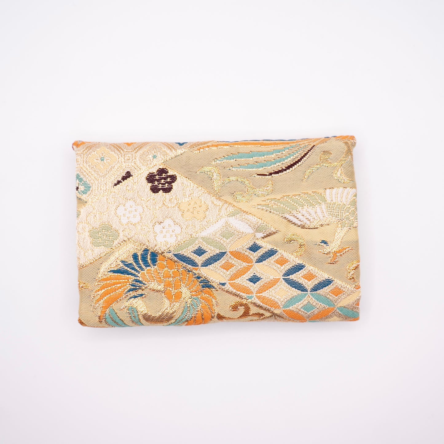 Mini Case by Kinran Brocade（金襴）- Light Green
