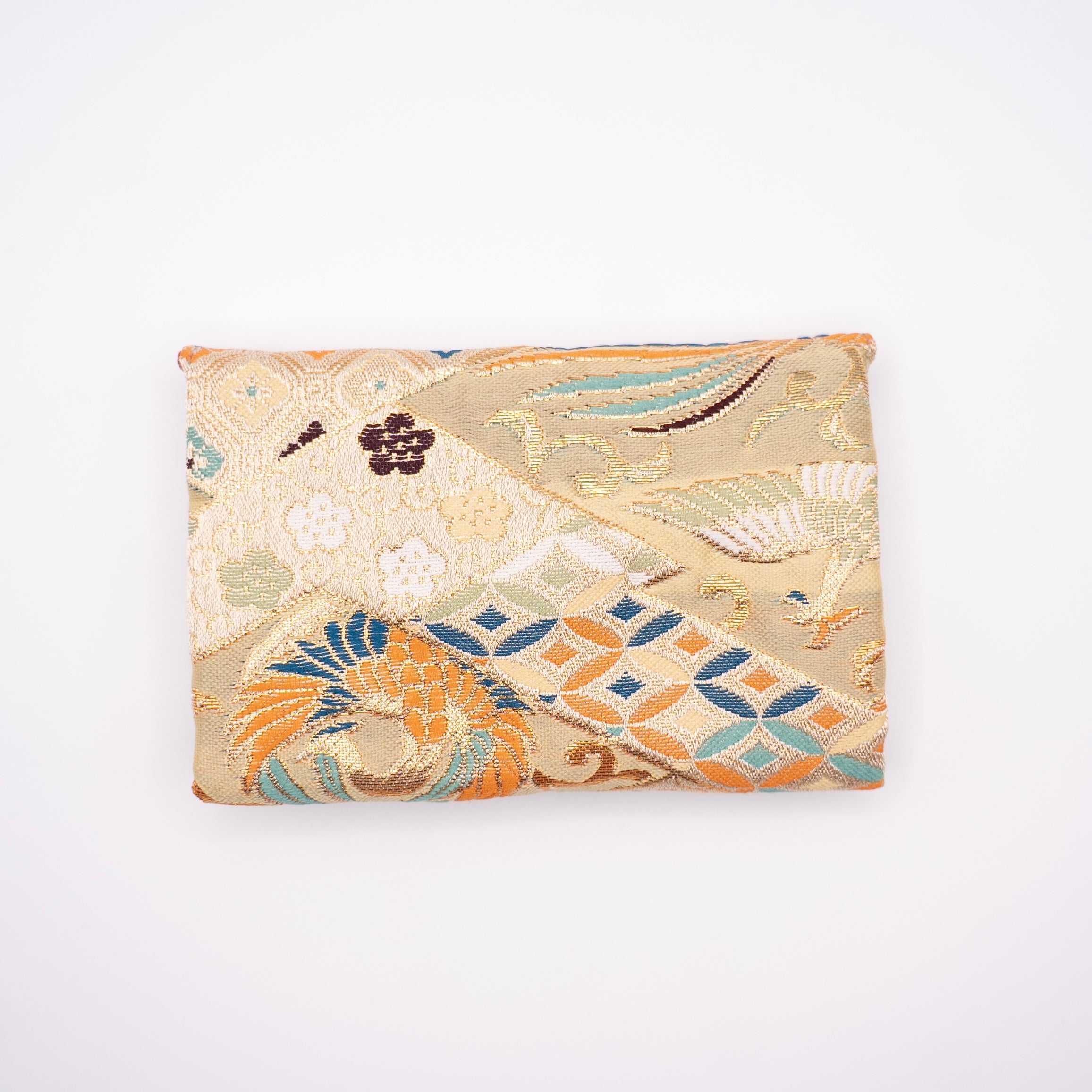Mini Case by Kinran Brocade（金襴）- Light Green