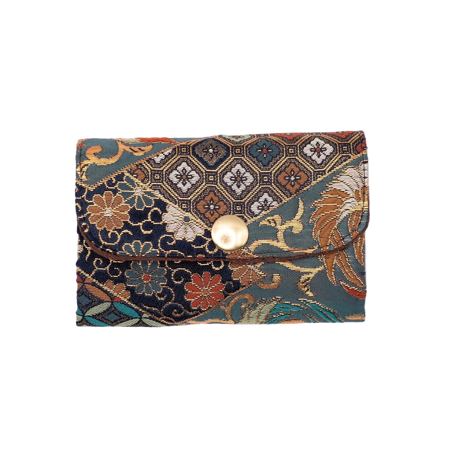 Mini Case by Kinran Brocade（金襴）- Navy