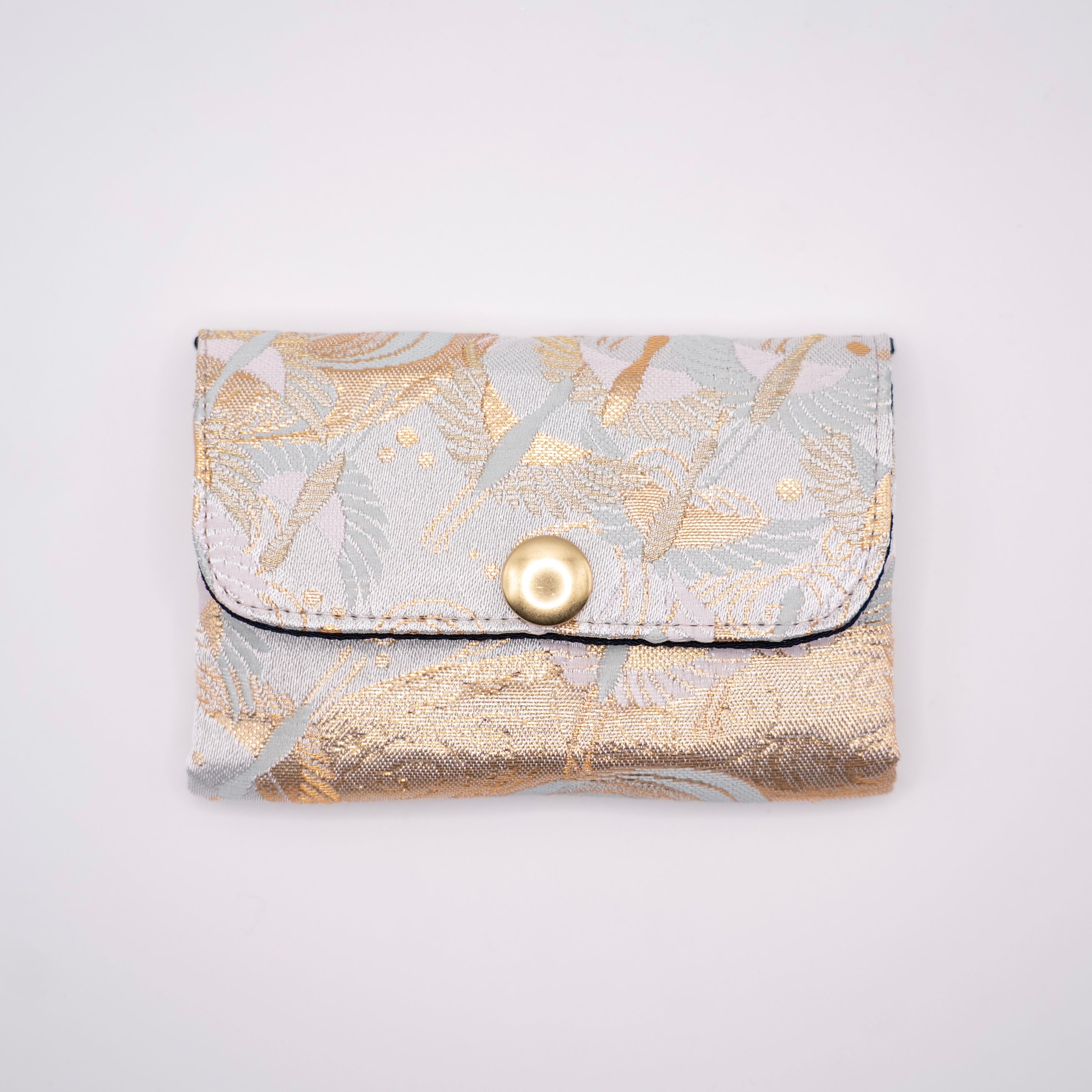 Mini Case by Kinran Brocade（金襴）- White