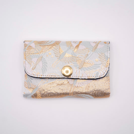 Mini Case by Kinran Brocade（金襴）- White