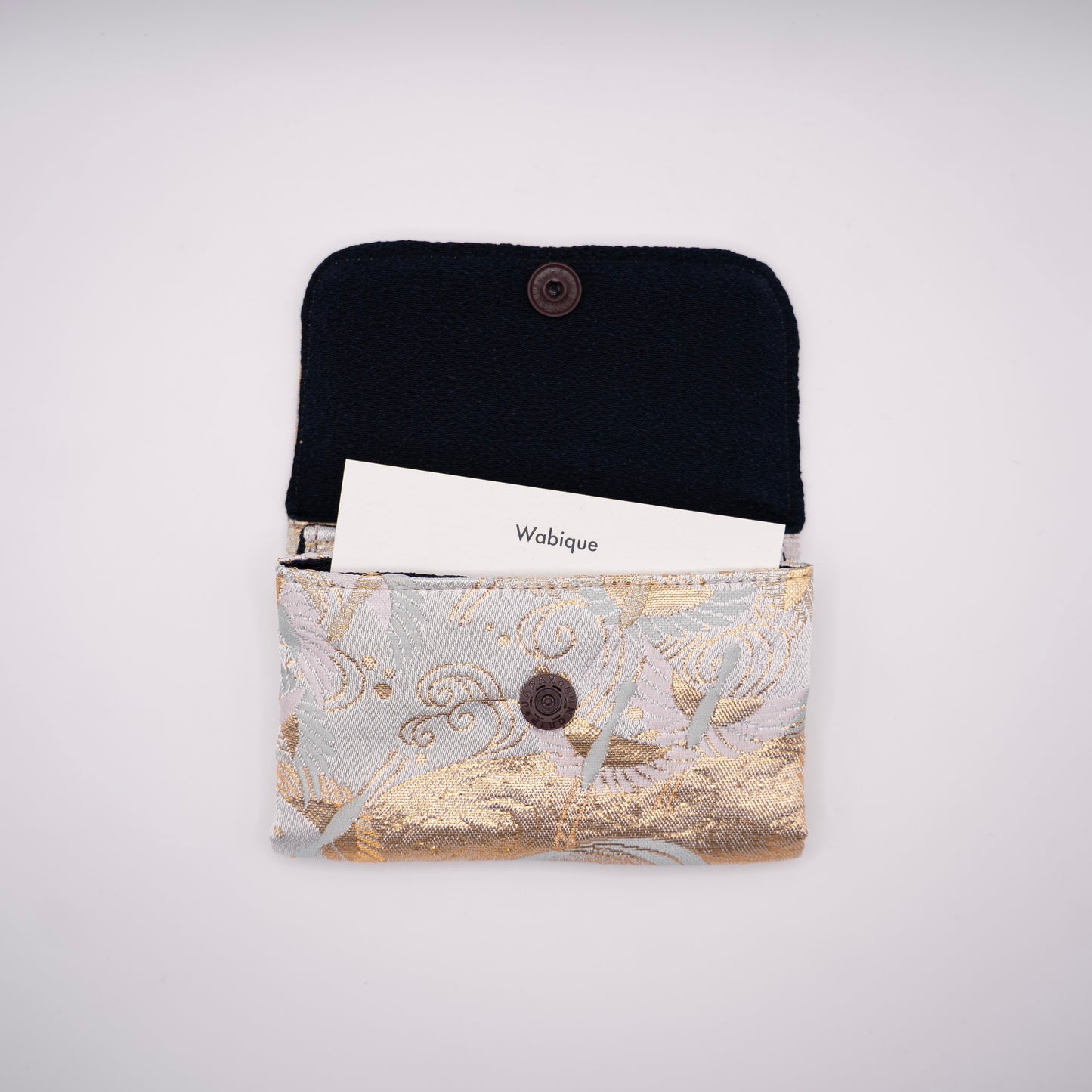 Mini Case by Kinran Brocade（金襴）- White