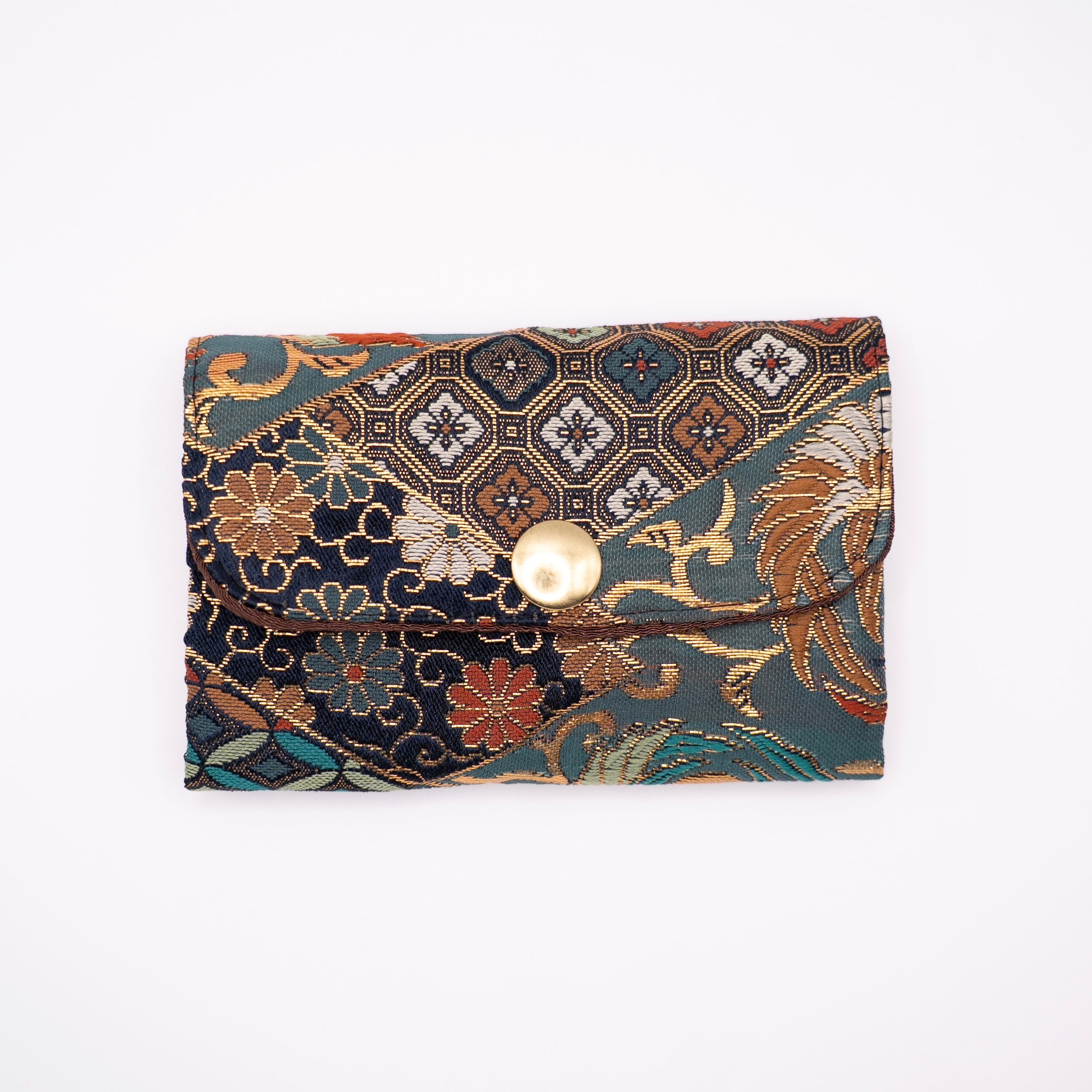 Mini Case by Kinran Brocade（金襴）- Navy