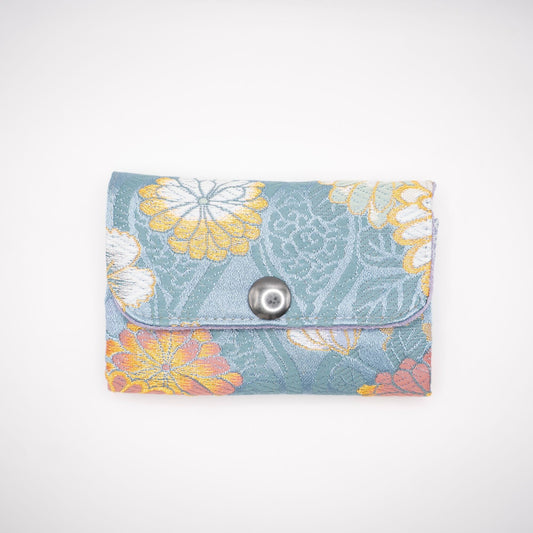 Mini Case by Kinran Brocade（金襴）- Blue
